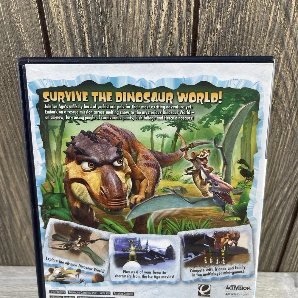 Ice Age: Dawn of the Dinosaurs (Sony PlayStation 2, 2009) - Complete Tested